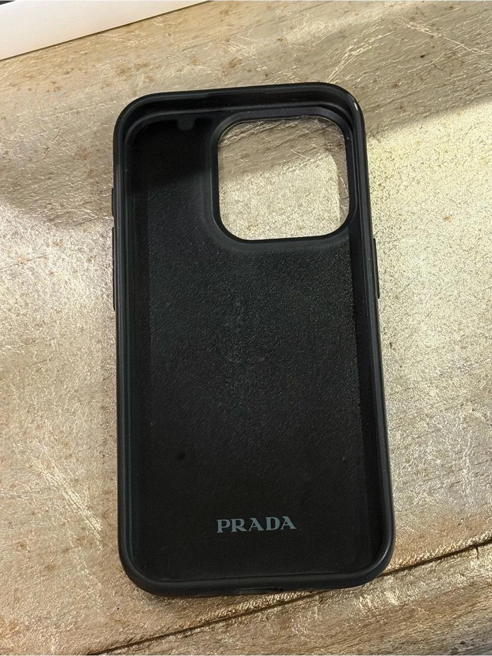 Prada Pink Saffiano Leather iPhone Cover
